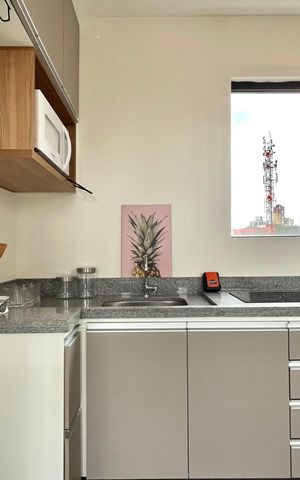 Apartamento para alugar com 32m², 1 quarto e sem vaga Apartamento para alugar com 32m², 1 quarto e sem vagaCozinha