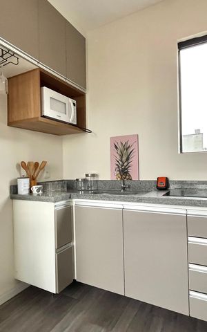 Apartamento para alugar com 32m², 1 quarto e sem vaga Apartamento para alugar com 32m², 1 quarto e sem vagaCozinha