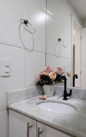 Apartamento à venda com 65m², 3 quartos e 1 vagaBanheiro social