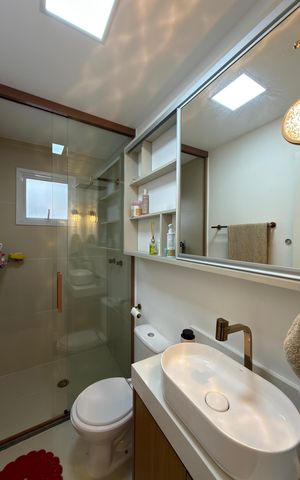 Apartamento para alugar com 69m², 2 quartos e 2 vagas Apartamento para alugar com 69m², 2 quartos e 2 vagasQuarto 1 - Suíte Banheiro
