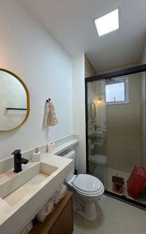 Apartamento para alugar com 69m², 2 quartos e 2 vagas Apartamento para alugar com 69m², 2 quartos e 2 vagasBanheiro Social