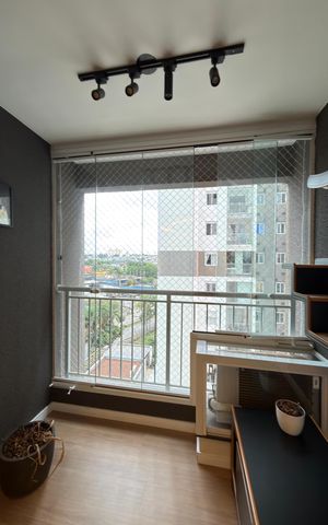 Apartamento para alugar com 69m², 2 quartos e 2 vagas Apartamento para alugar com 69m², 2 quartos e 2 vagasSala Sacada