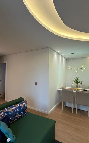 Apartamento para alugar com 69m², 2 quartos e 2 vagas Apartamento para alugar com 69m², 2 quartos e 2 vagasSala