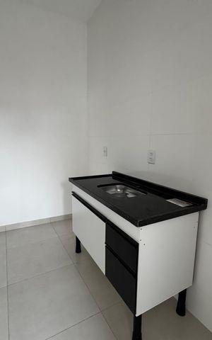 Studio para alugar com 30m², 1 quarto e sem vaga Studio para alugar com 30m², 1 quarto e sem vagaCozinha