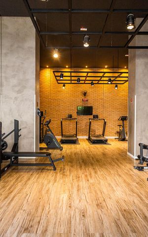 Studio para alugar com 40m², 1 quarto e 1 vagaAcademia