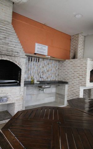 Apartamento para alugar com 90m², 3 quartos e 2 vagasÁrea comum - Churrasqueira