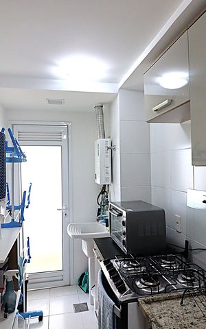Apartamento à venda com 67m², 2 quartos e 1 vagaCozinha