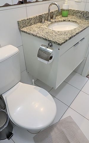 Apartamento à venda com 67m², 2 quartos e 1 vagaBanheiro Social