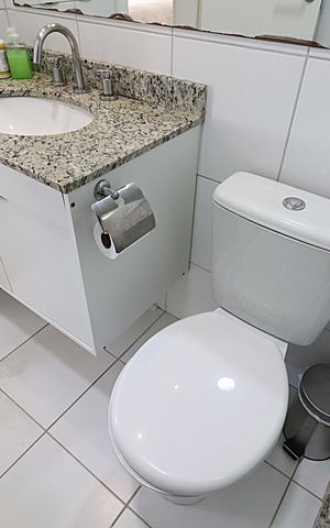 Apartamento à venda com 67m², 2 quartos e 1 vagaBanheiro da Suíte