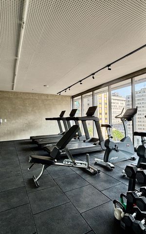 Studio para alugar com 25m², 1 quarto e sem vaga Studio para alugar com 25m², 1 quarto e sem vagaAcademia