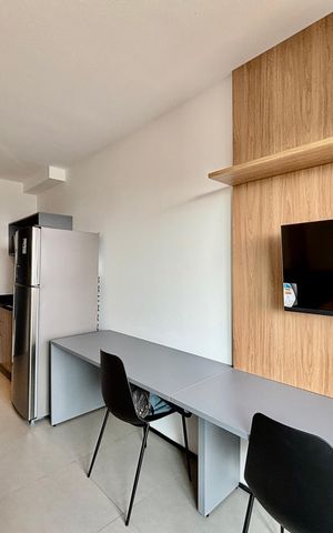 Studio para alugar com 25m², 1 quarto e sem vaga Studio para alugar com 25m², 1 quarto e sem vagaStudio