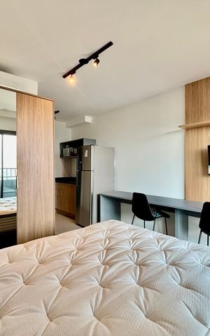 Studio para alugar com 25m², 1 quarto e sem vaga Studio para alugar com 25m², 1 quarto e sem vagaStudio