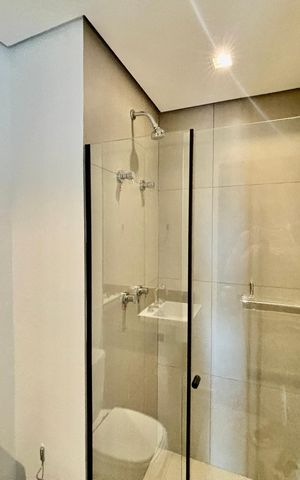 Studio para alugar com 25m², 1 quarto e sem vaga Studio para alugar com 25m², 1 quarto e sem vagaBanheiro