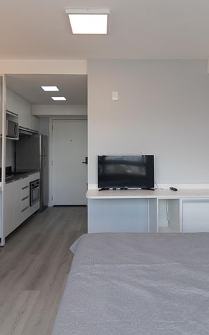 Apartamento para alugar com 28m², 1 quarto e 1 vagaSala/Quarto