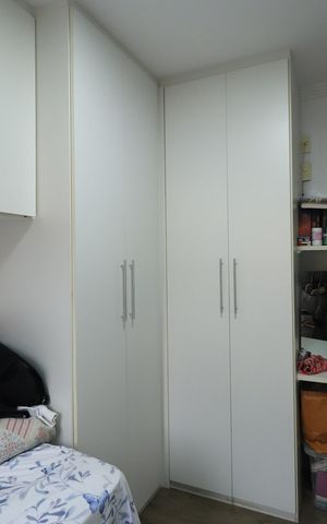 Apartamento à venda com 57m², 2 quartos e 1 vagaQuarto 2
