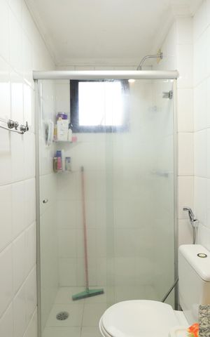 Apartamento à venda com 57m², 2 quartos e 1 vagaBanheiro da Suíte