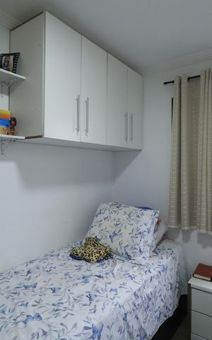 Apartamento à venda com 57m², 2 quartos e 1 vagaQuarto 2