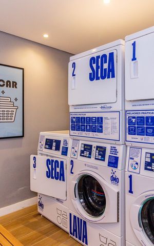 Apartamento para alugar com 44m², 2 quartos e sem vaga Apartamento para alugar com 44m², 2 quartos e sem vagaLavanderia