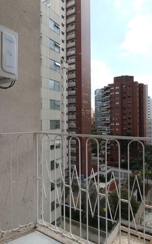 Apartamento à venda com 49m², 1 quarto e 1 vagaVaranda