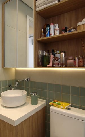 Apartamento à venda com 49m², 1 quarto e 1 vagaBanheiro