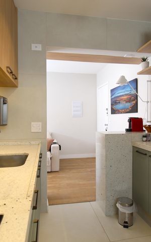 Apartamento à venda com 49m², 1 quarto e 1 vagaCozinha e Área de Serviço
