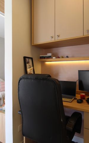 Apartamento à venda com 49m², 1 quarto e 1 vagaEscritório