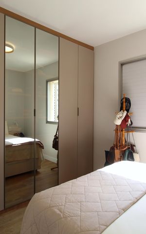 Apartamento à venda com 49m², 1 quarto e 1 vagaQuarto