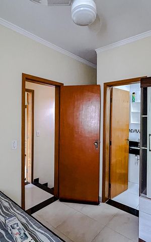 Casa para alugar com 70m², 2 quartos e 2 vagasQuarto 2 - Suíte