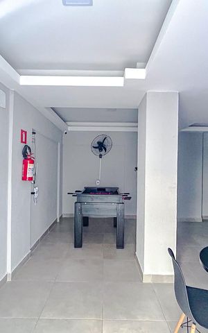 Apartamento à venda com 45m², 2 quartos e sem vagaSalão de jogos