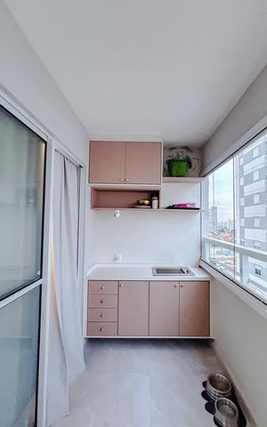 Apartamento à venda com 45m², 2 quartos e sem vagaVaranda