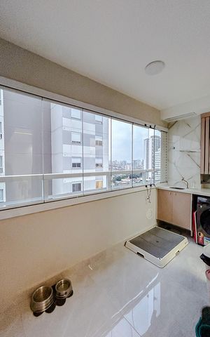 Apartamento à venda com 45m², 2 quartos e sem vagaVaranda