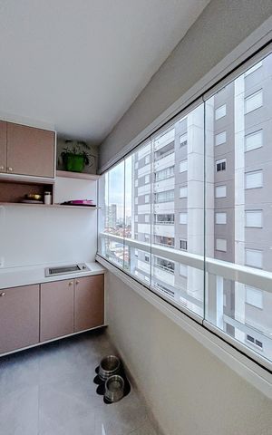 Apartamento à venda com 45m², 2 quartos e sem vagaVaranda