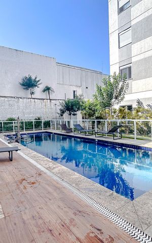 Apartamento à venda com 45m², 2 quartos e sem vagaÁrea comum - Piscina