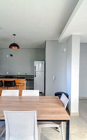 Apartamento à venda com 45m², 2 quartos e sem vagaÁrea comum - Salão de festas