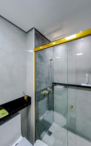 Apartamento à venda com 45m², 2 quartos e sem vagaBanheiro