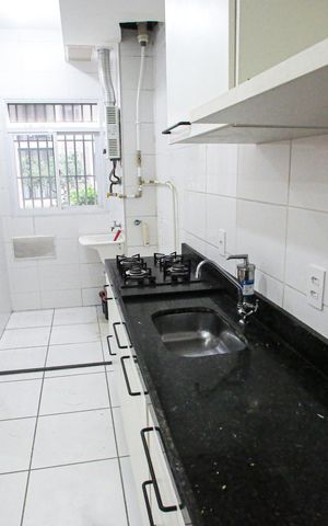 Apartamento à venda com 48m², 2 quartos e 1 vagaCozinha