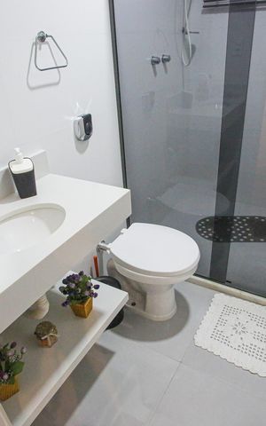 Apartamento à venda com 103m², 3 quartos e 2 vagasBanheiro Social
