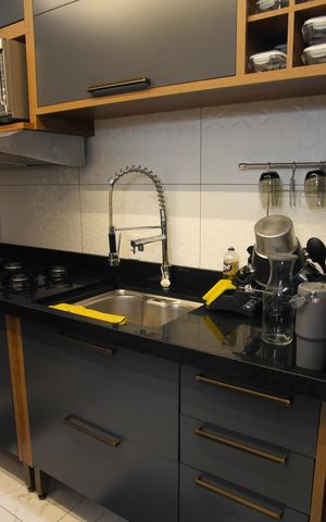 Apartamento para alugar com 34m², 2 quartos e sem vaga Apartamento para alugar com 34m², 2 quartos e sem vagaCozinha