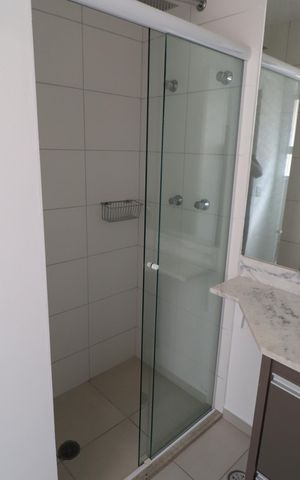 Apartamento para alugar com 108m², 3 quartos e 2 vagasBanheiro do Quarto 1