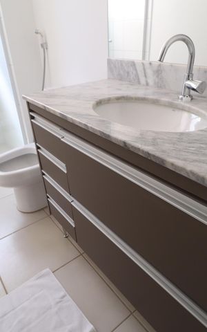 Apartamento para alugar com 108m², 3 quartos e 2 vagasBanheiro do Quarto 2