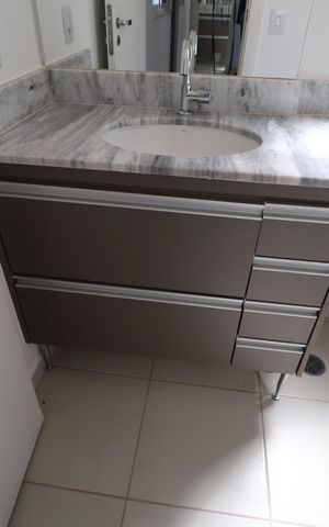 Apartamento para alugar com 108m², 3 quartos e 2 vagasBanheiro do Quarto 3