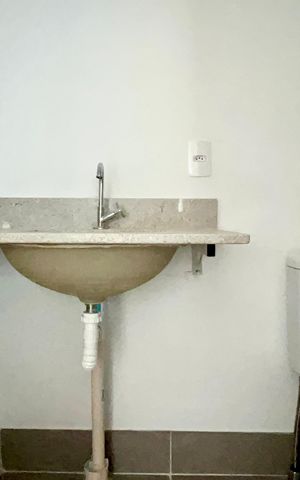 Studio à venda com 24m², 1 quarto e sem vaga Studio à venda com 24m², 1 quarto e sem vagaBanheiro da Suíte
