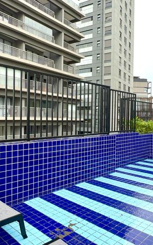 Studio à venda com 24m², 1 quarto e sem vaga Studio à venda com 24m², 1 quarto e sem vagaPiscina