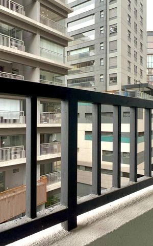 Studio à venda com 24m², 1 quarto e sem vaga Studio à venda com 24m², 1 quarto e sem vagaVaranda
