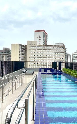 Studio à venda com 24m², 1 quarto e sem vaga Studio à venda com 24m², 1 quarto e sem vagaPiscina