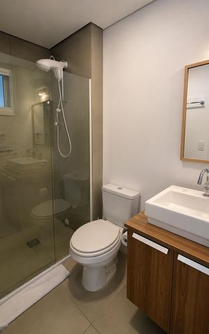 Apartamento para alugar com 29m², 1 quarto e sem vaga Apartamento para alugar com 29m², 1 quarto e sem vagaBanheiro