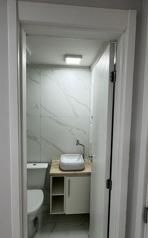 Apartamento para alugar com 70m², 3 quartos e 2 vagas Apartamento para alugar com 70m², 3 quartos e 2 vagasBanheiro da Suíte 1
