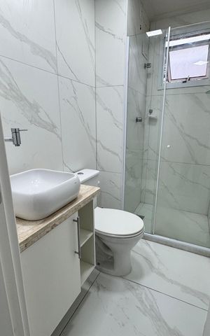 Apartamento para alugar com 70m², 3 quartos e 2 vagas Apartamento para alugar com 70m², 3 quartos e 2 vagasBanheiro
