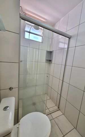 Apartamento para alugar com 45m², 2 quartos e 1 vaga Apartamento para alugar com 45m², 2 quartos e 1 vagaBanheiro