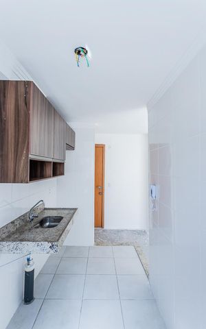Apartamento à venda com 43m², 2 quartos e 1 vaga Apartamento à venda com 43m², 2 quartos e 1 vagaCozinha e Área de Serviço